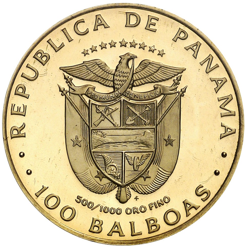 Panama Balboa Gold Proof Peace and Progress | Golden Eagle Coins