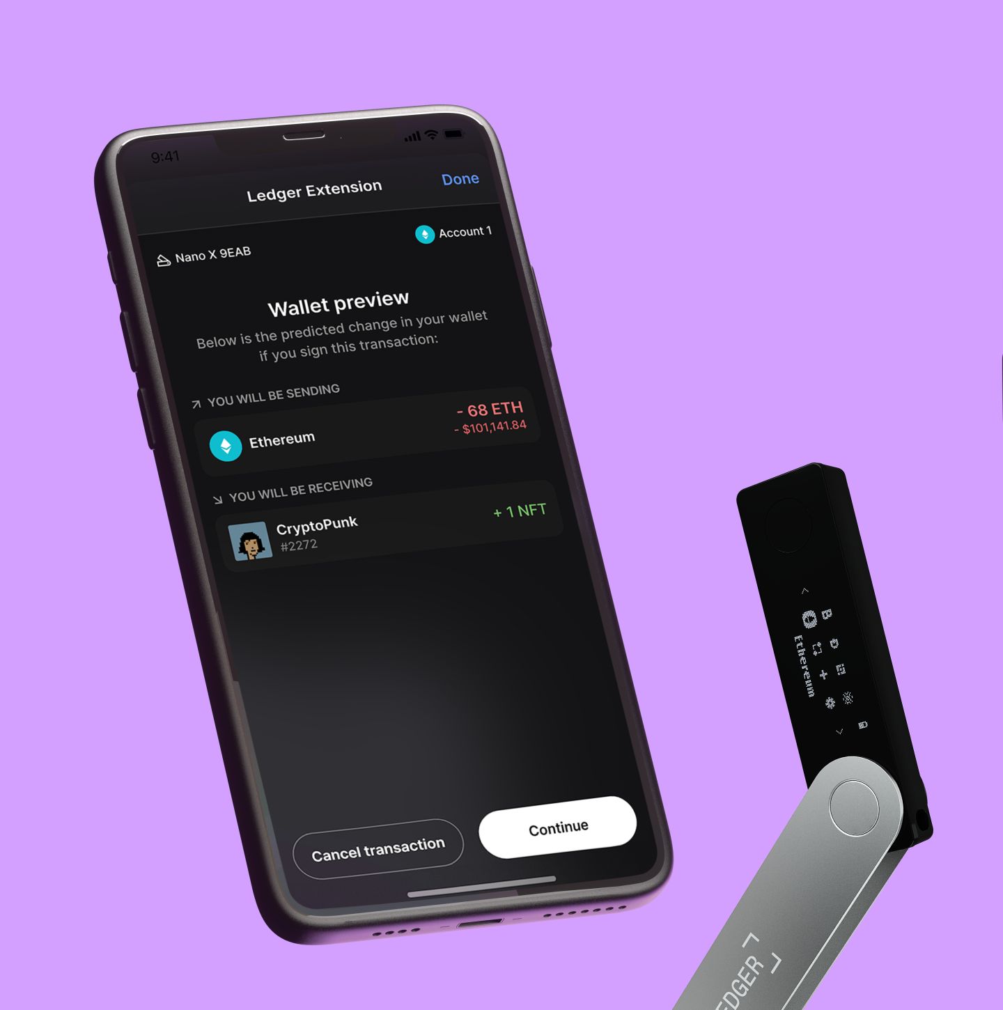 How To Send ETH And Other Crypto Using The Ledger Live App - NFT Sweep