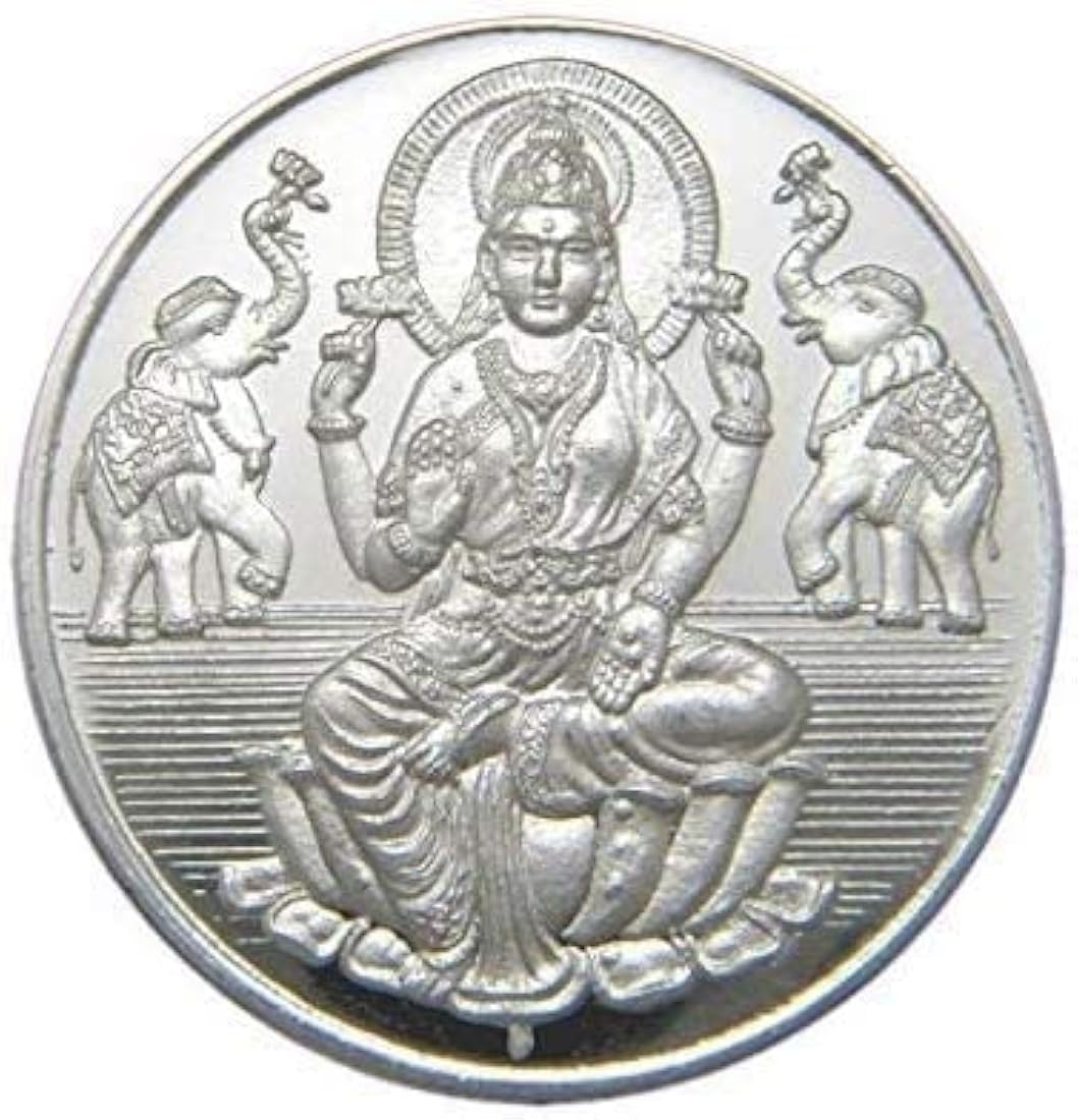 Silver Coin - Lakshmi - Hari Jewellers