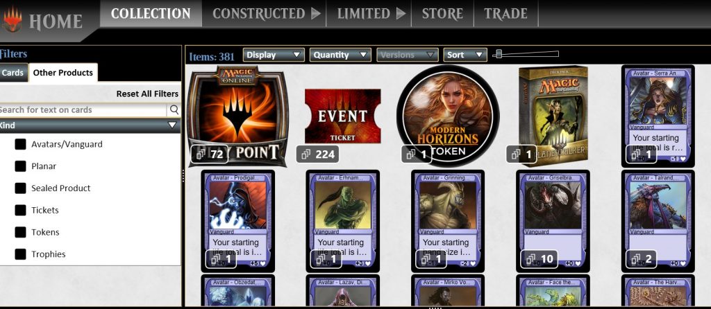 Event Ticket, Event Tickets and Bot Credit (EVENT) – Cardhoarder MTGO