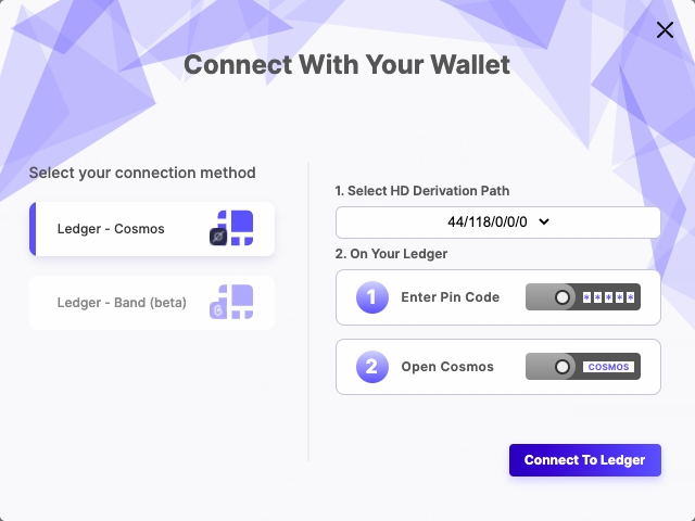 Connect & Use Ledger | Moonbeam Docs