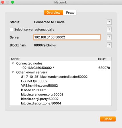 My Electrum Wallet is not Connecting | Guides and Documentation