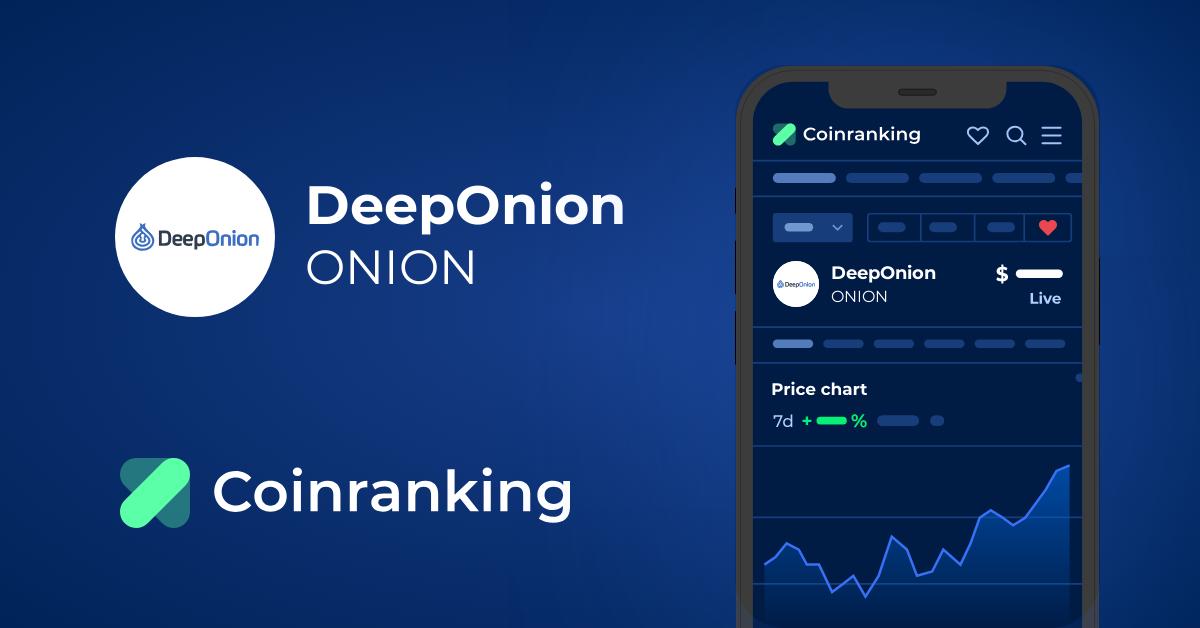 DeepOnion (ONION) Overview - Charts, Markets, News, Discussion and Converter | ADVFN