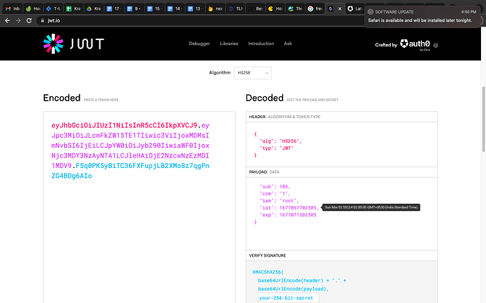 JWT Token Expiration and Authorization - Microsoft Q&A