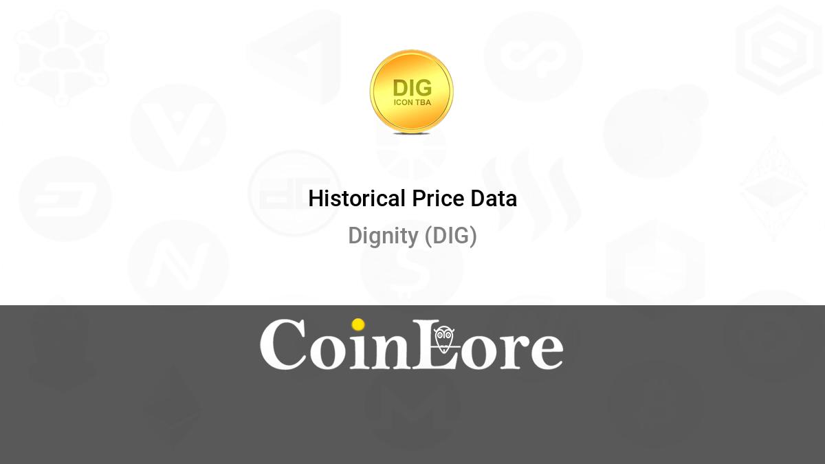 Dignity price today, DIG to USD live price, marketcap and chart | CoinMarketCap