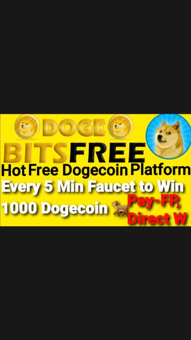 Doge Faucet - Dogecoin faucet, free doge!