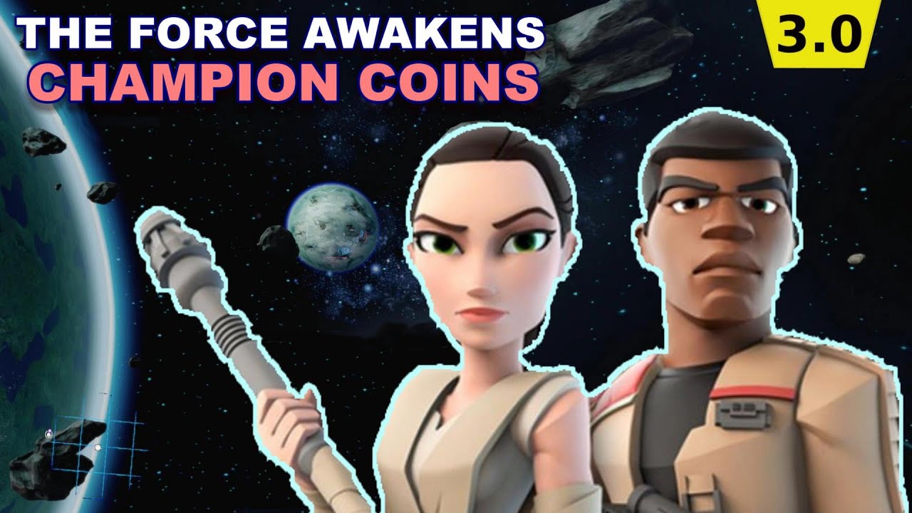 Star Wars: The Force Awakens Champion Coin Locations | Disney Infinity Toy Box TV | Disney Video