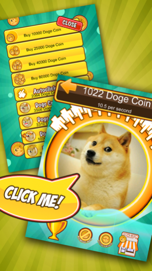 Doge Clicker - Free Online Browser Based HTML5 Game