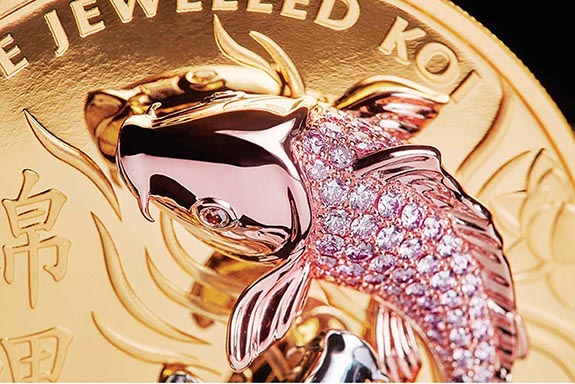 Year of the Dragon Gold Plated Coin - Orient Jewellers Singapore