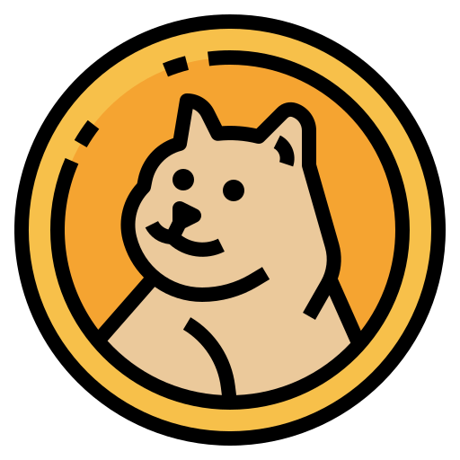 Dogecoin logo PNG image | OngPng