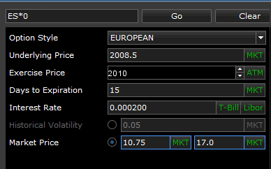 Option Price Calculator