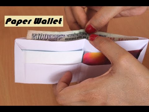 Paper Wallet : 8 Steps (with Pictures) - Instructables