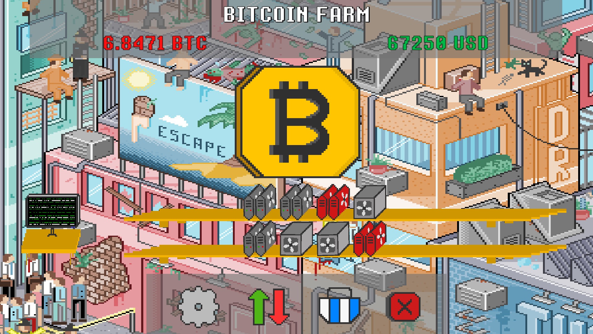 ‎Bitcoin Factory Idle Miner BTC on the App Store