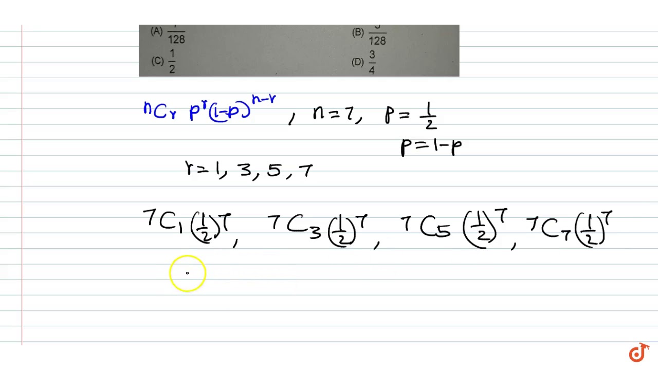 SOLVED: What is the probability of tossing 7 heads in 10 tosses of a fair coin?