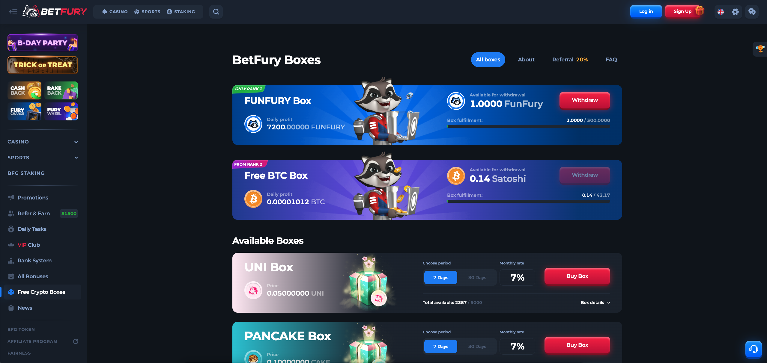 MintDice Bitcoin Casino 