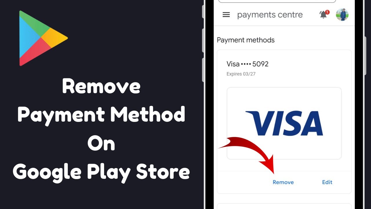 How to remove your payment method from the Play Store