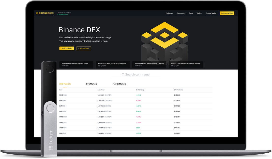 Binance DEX Clone Script to Create a DEX platform