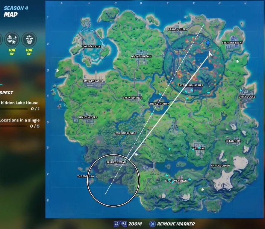 All Fortnite Chapter 2 Season 4 Week 1 XP Coin Locations - Green, Blue, Purple - Gamepur