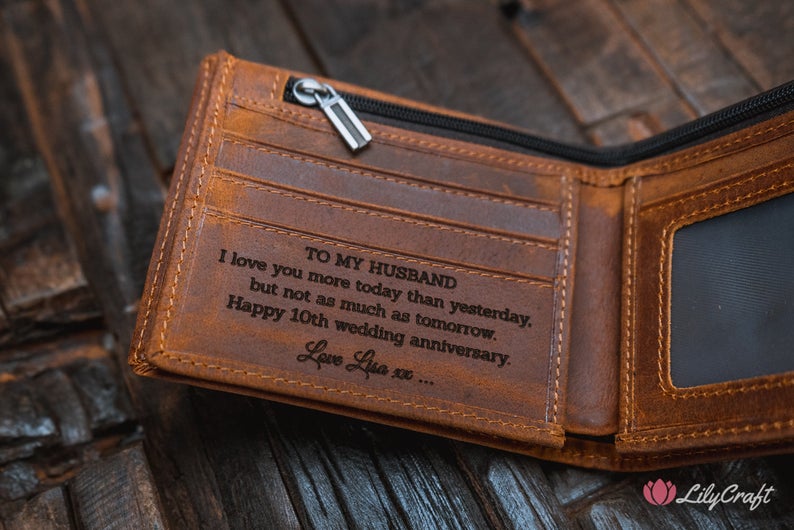 Personalised Leather Men Wallets