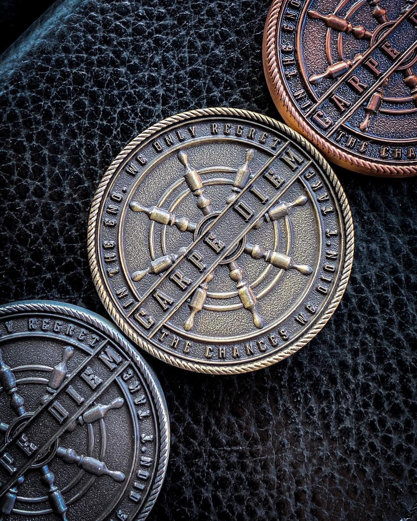 Carpe Diem EDC Carpe Noctem Coin | EDC Coin | Urban EDC Supply