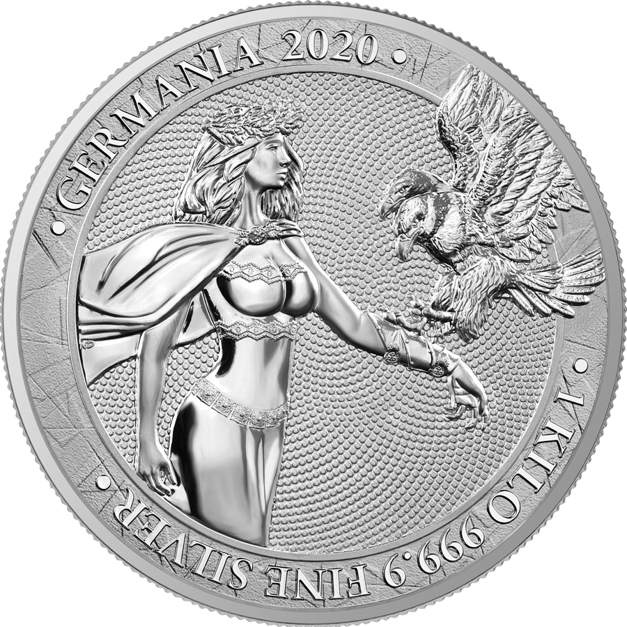 Silver one-kilo bullion coin Czech Lion stand | Czech Mint