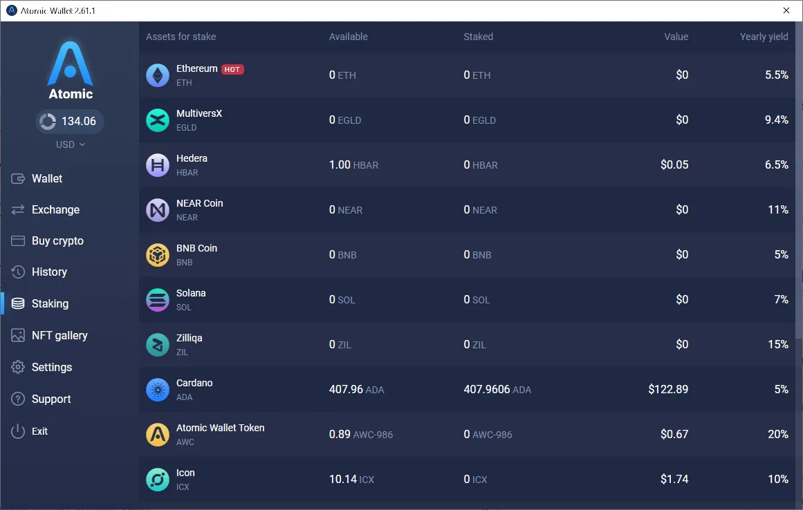 How do I stake ETH? - Atomic Wallet Knowledge Base