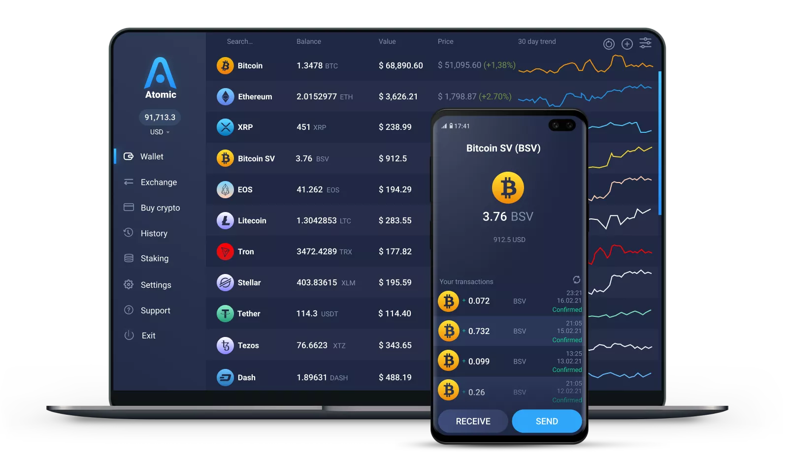 Bitcoin & Crypto Exchange App for iOS and Android with Lowest Fees