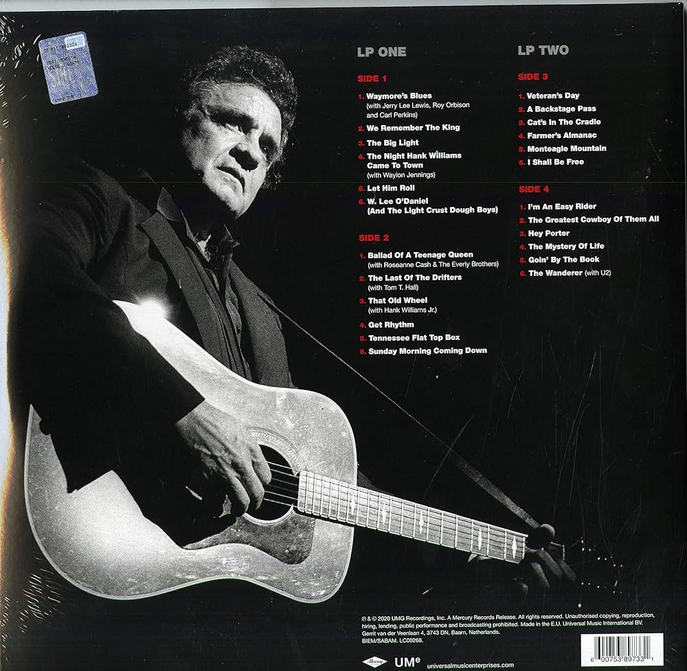 Johnny Cash's 'Complete Mercury Recordings' Set for April Release