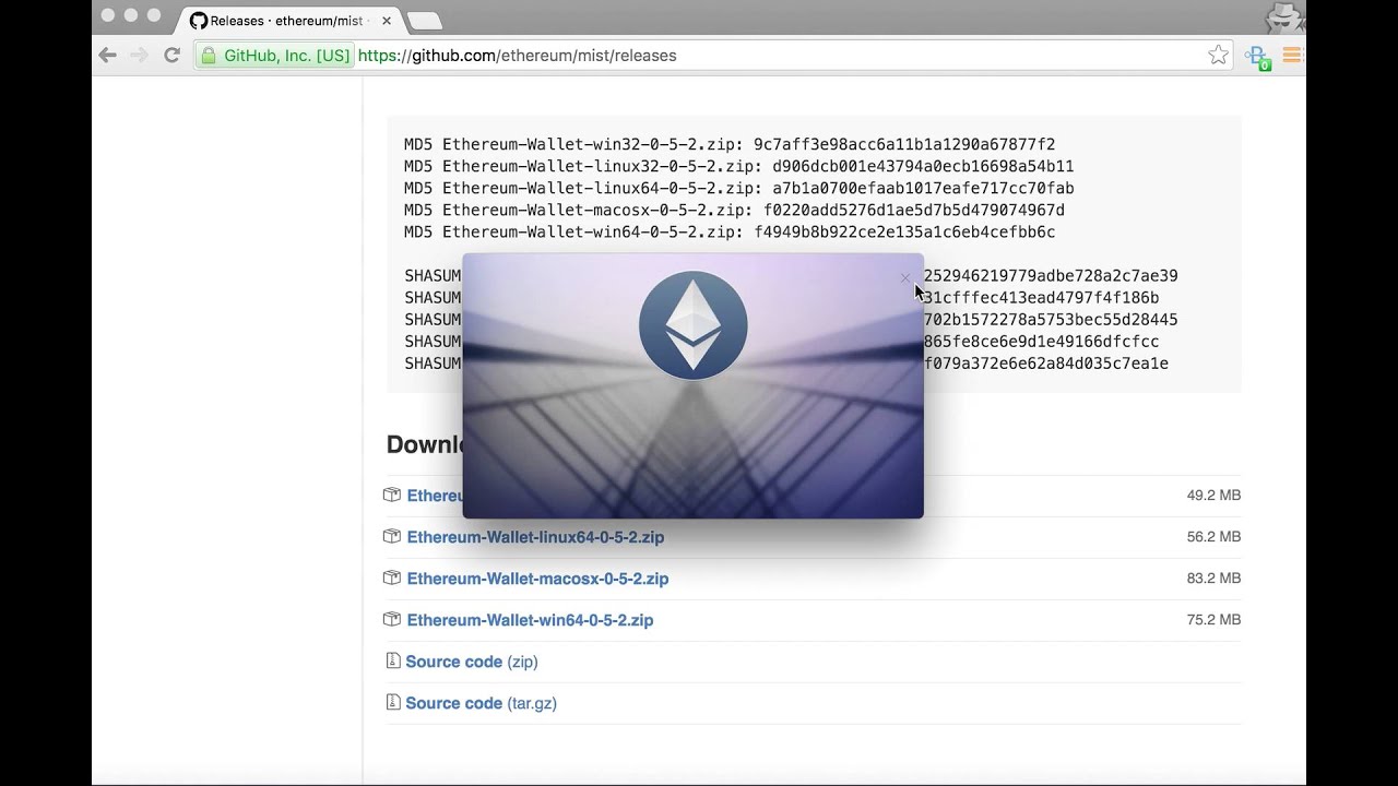 ethereum-wallet — Homebrew Formulae