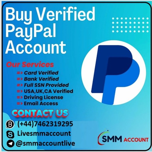 Buy Verified PayPal Accounts - Personal & Business Available