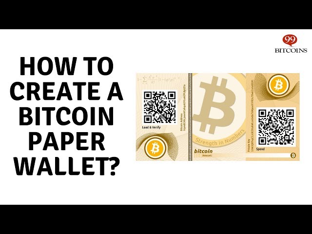 Papierowy portfel bitcoin - Jak zrobić paper wallet offline?
