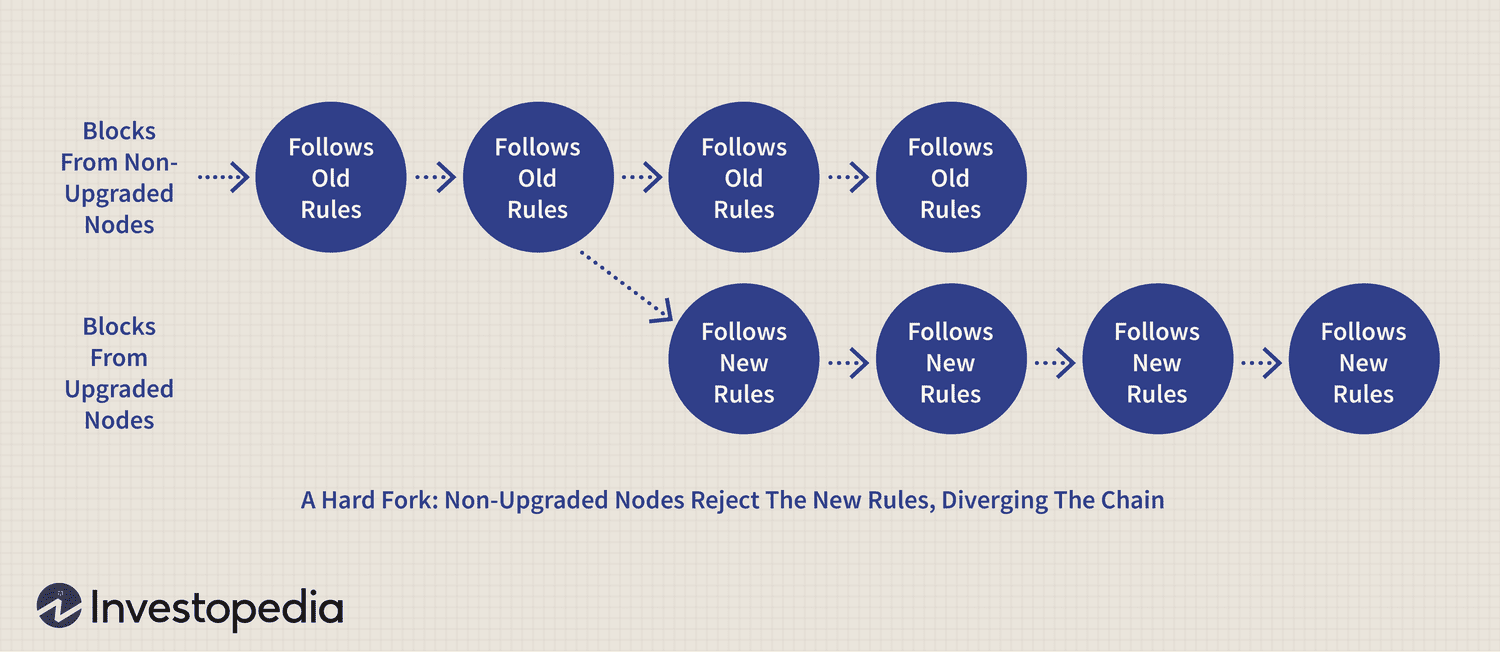 What is a Blockchain Hard Fork? - Zerocap