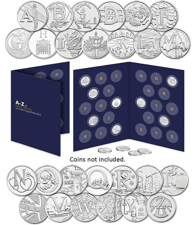 See all 26 new limited edition 'alphabet' 10p coin designs - from A to Z - Mirror Online