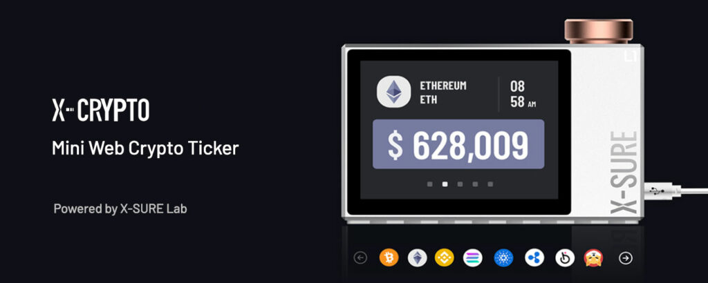 X-Crypto Ticker Chrome Extension is Launched! | X-SURE Lab