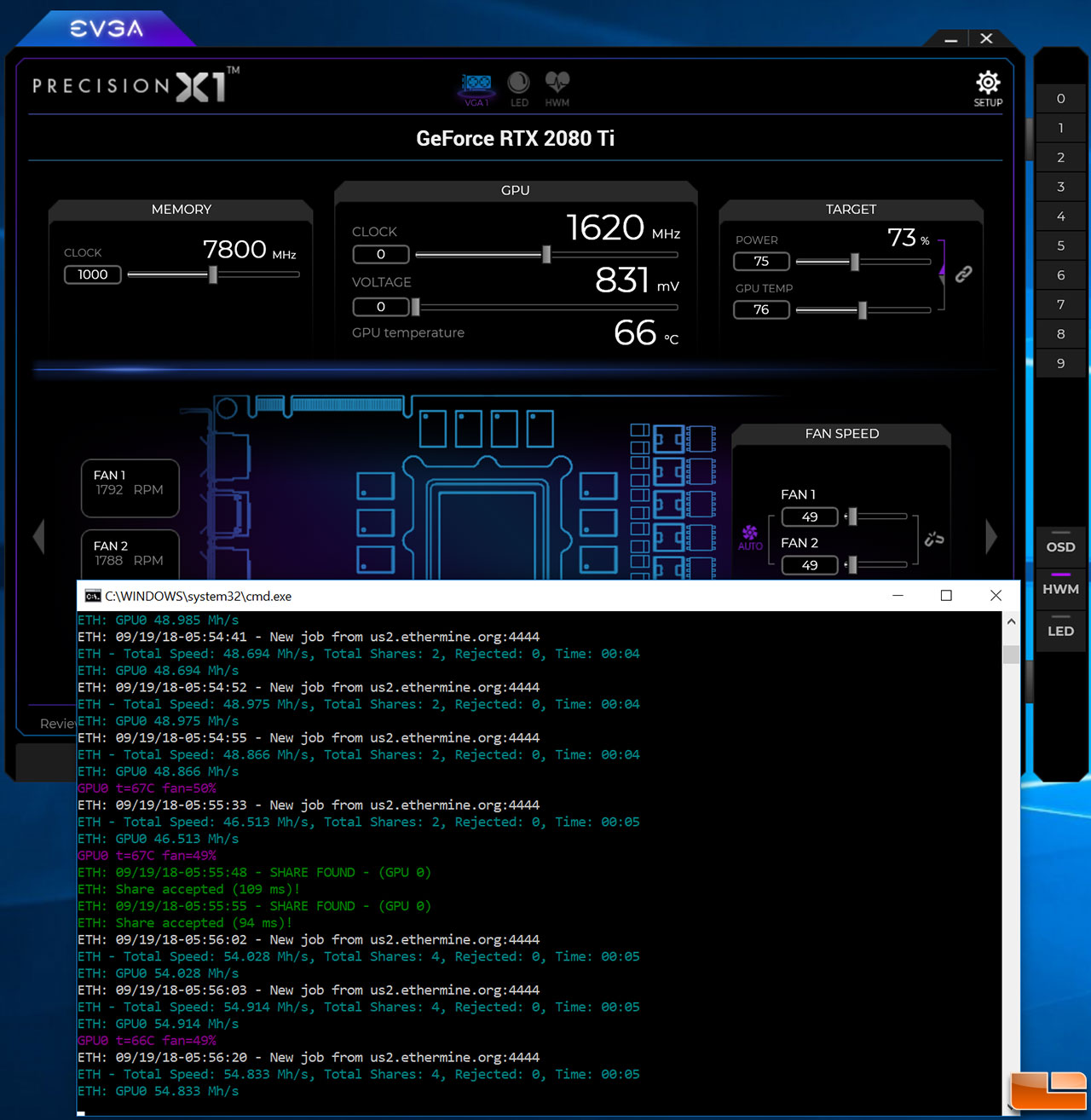 ⚡️ Overclocking profile for RTX for Ethereum mining | Kryptex