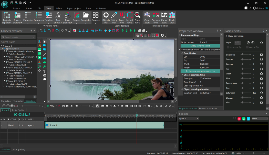 VSDC Pro Video Editor with animated FX now at $14 (30% off) + updated FREE version