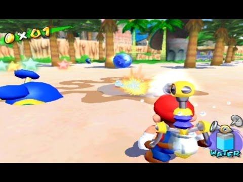 Gelato Beach Blue Coins - Super Mario Sunshine Guide - IGN