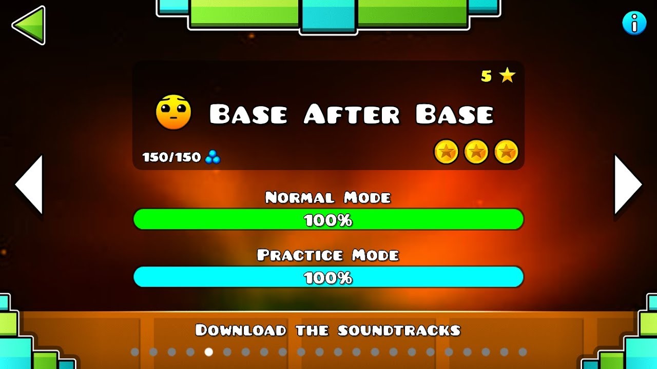 Steam Community :: Video :: Geometry Dash Level 5-Base After Base [3 Coins] p 60fps