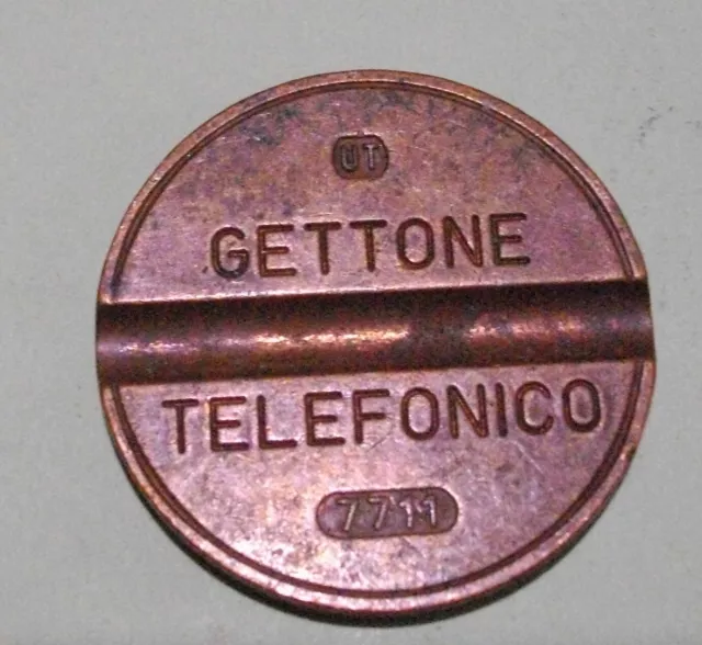 Token: Gettone Telefonico (UT - Number) (Italy(Telephone Tokens) Col:IT