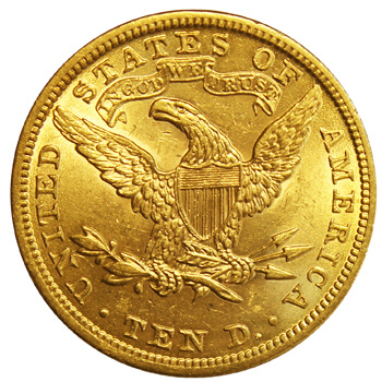 Common Date $10 Liberty Gold Eagle VF | U.S. Gold Bureau