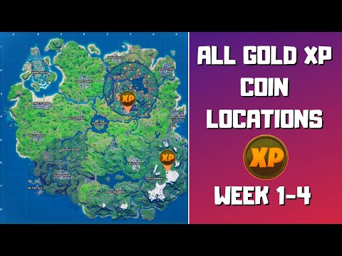 Fortnite Week 5 XP coins: All XP coin locations on the Fortnite map- Republic World