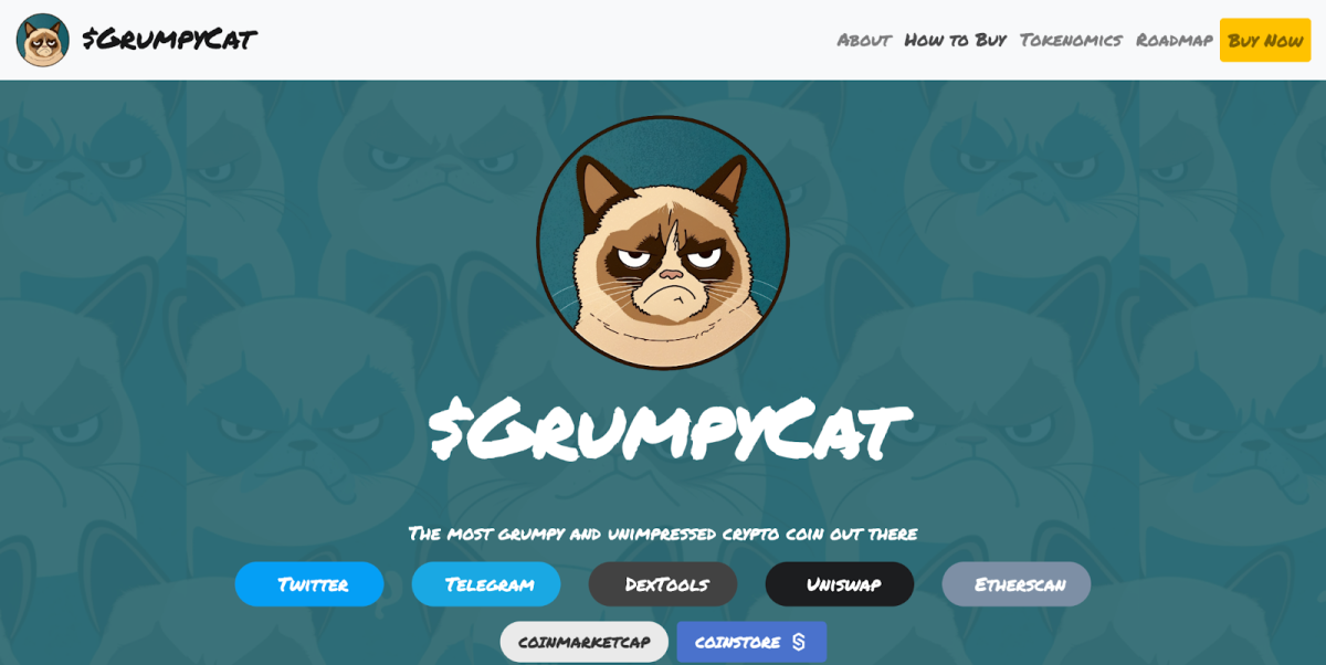 Grumpy Cat price, GRUMPYCAT live chart & news, GRUMPYCAT to USD converter