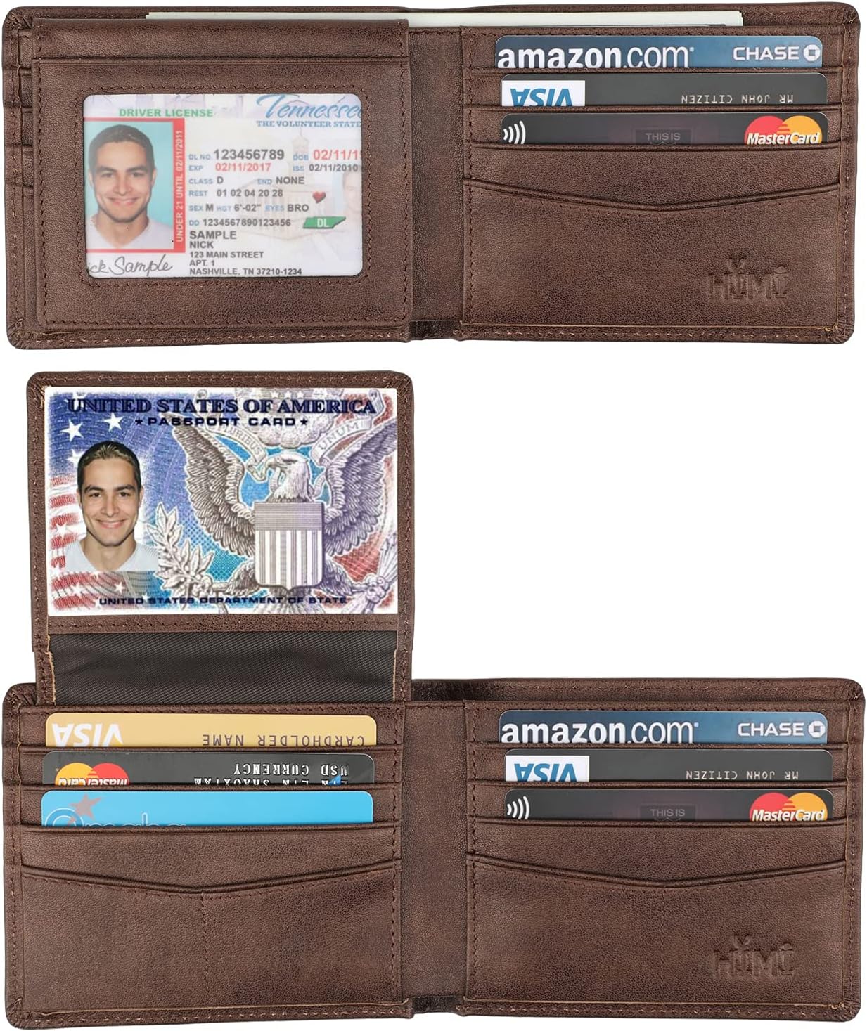 HIMI Wallet for Men-Genuine Leather RFID Blocking Nigeria | Ubuy