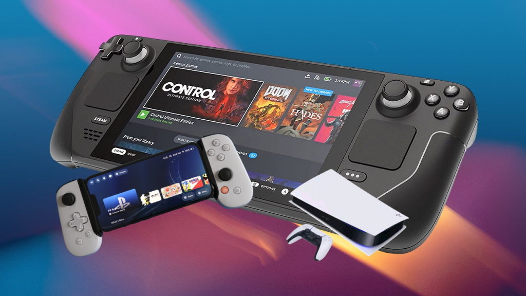 STEAM DECK HANDHELD GAMING CONSOLE