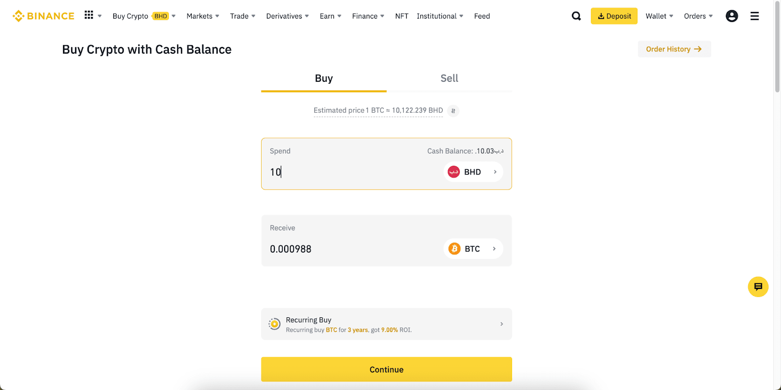 Check How to Convert Bitcoin to Cash on Binance P2P in 