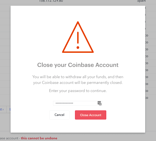 How To Delete A Coinbase Account Permanently () | HWC