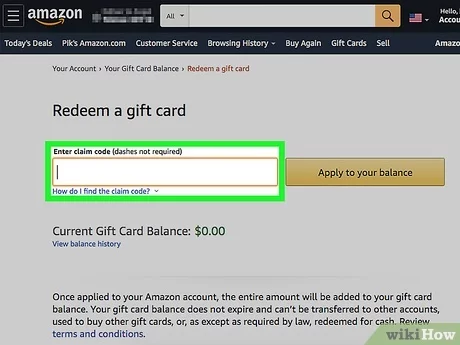 How Do I Redeem an Amazon Gift Card Without a Claim Code? – Modephone