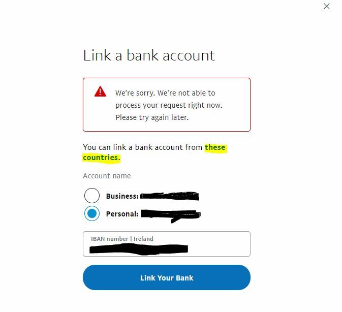 How do I change my bank or PayPal account details?