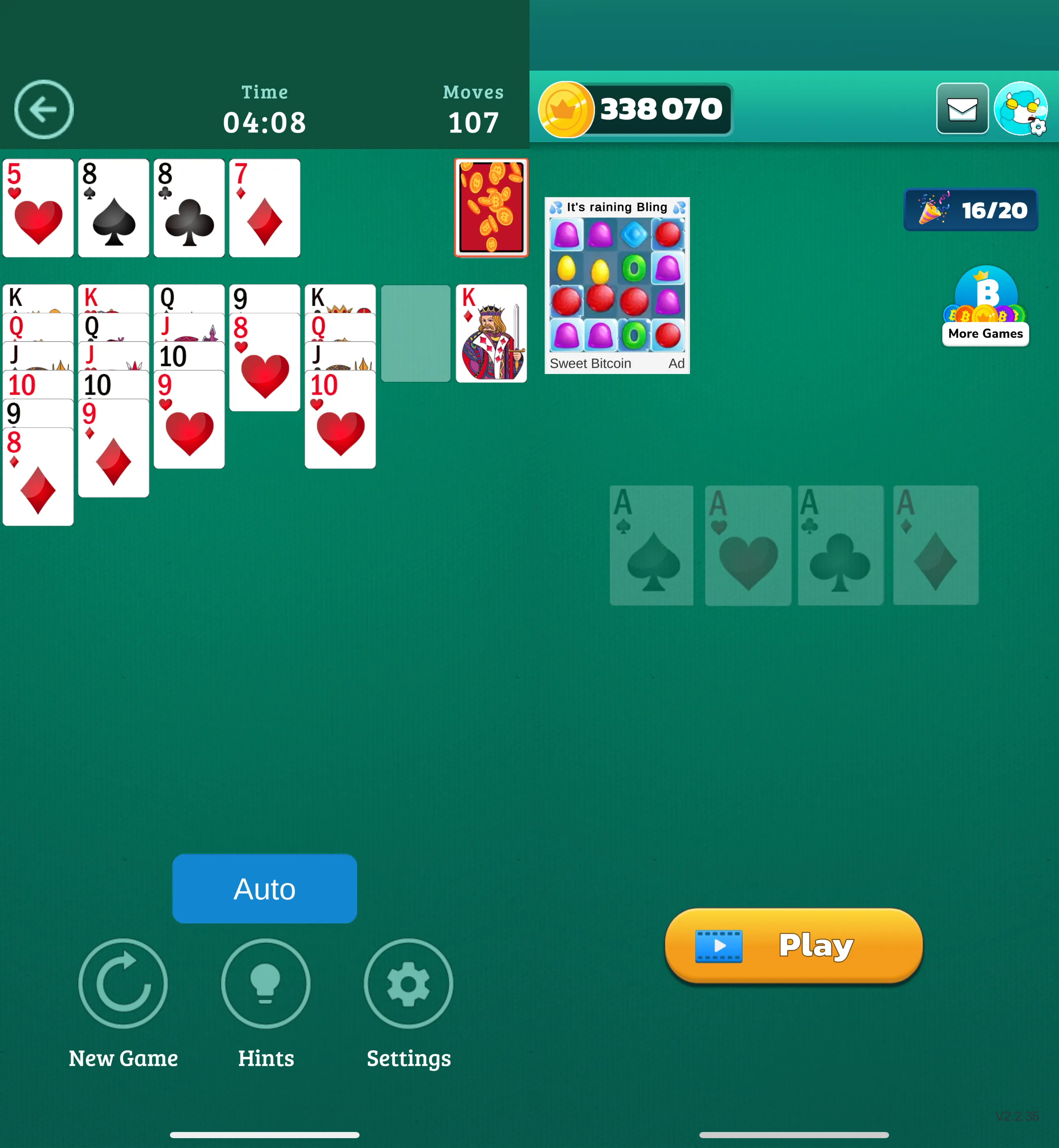 Download Solitaire earn Bitcoin on PC (Emulator) - LDPlayer