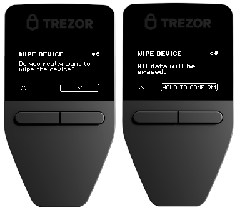 I no longer have access to my TREZOR. How do I reset/wipe my TREZOR? - bitcoinlog.fun